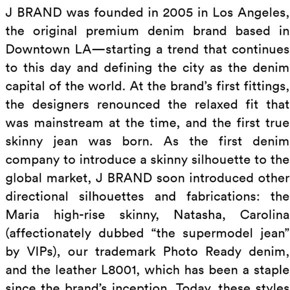 SALE. J Brand  Jean's - Picture 13 of 13